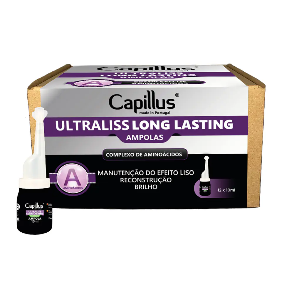 ⁨Capillus ampułki Ulltraliss Forte 10 ml 12 szt.⁩ w sklepie Wasserman.eu