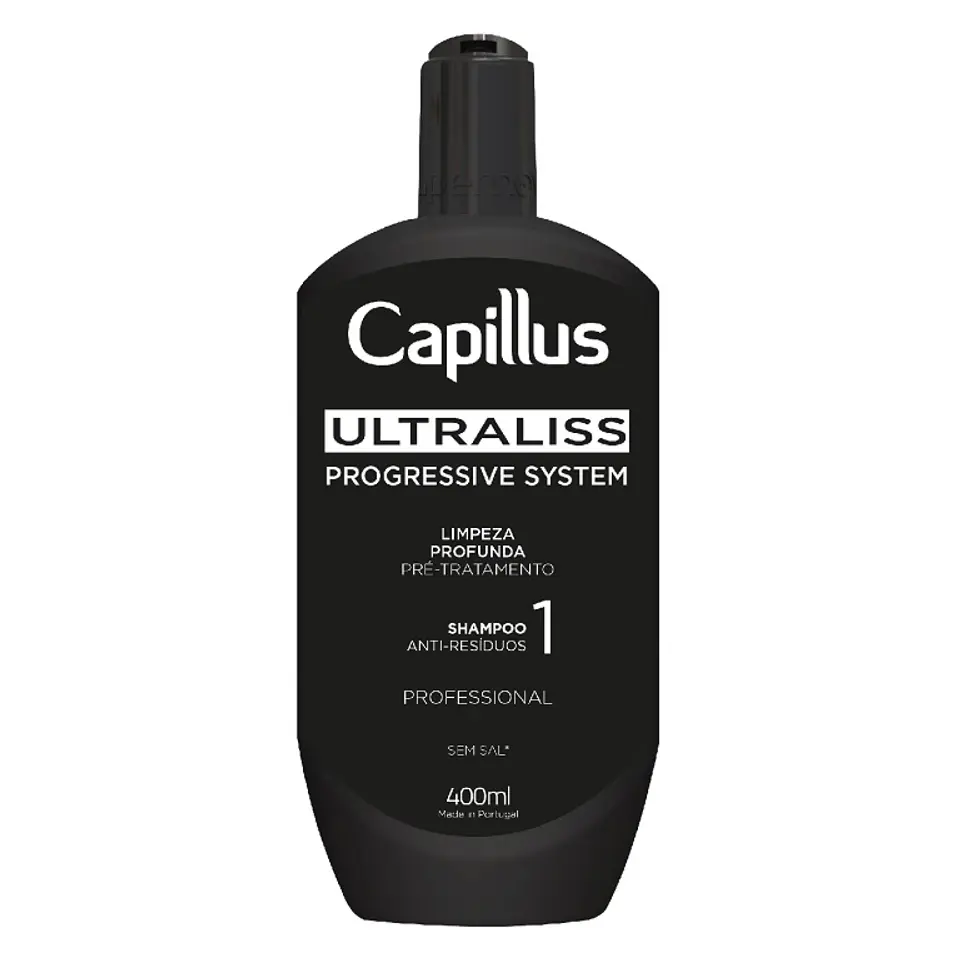 ⁨Capillus Ultraliss Nanoplastia, szampon oczyszczający, krok 1, 400ml⁩ w sklepie Wasserman.eu