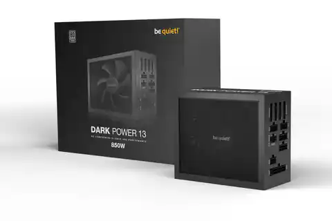 ⁨be quiet! Dark Power 13 power supply unit 850 W 20+4 pin ATX ATX Black⁩ at Wasserman.eu