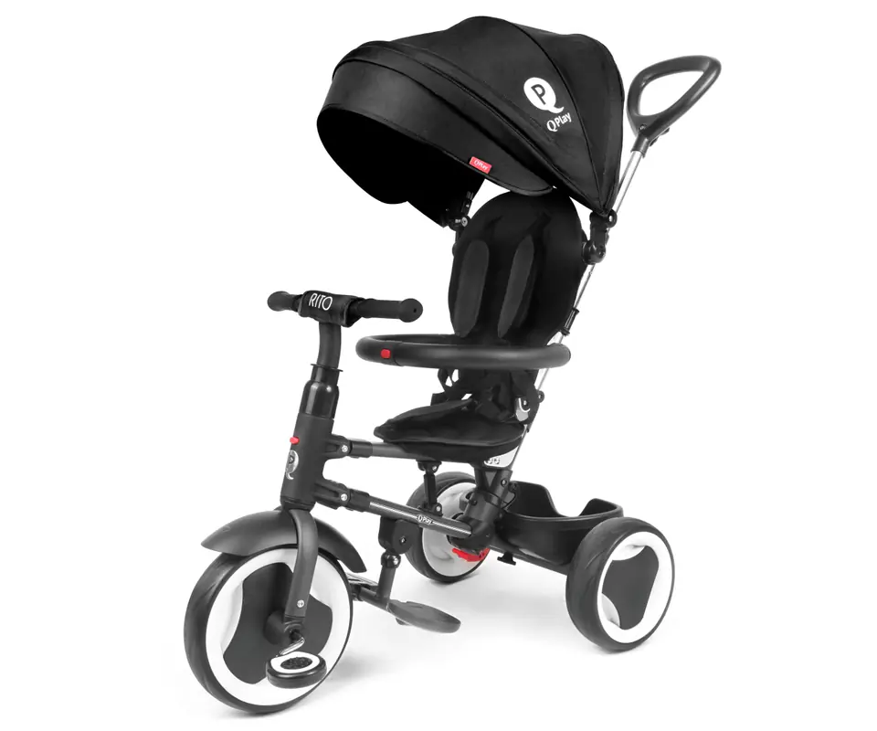 ⁨Qplay Tricycle Rito Black⁩ at Wasserman.eu