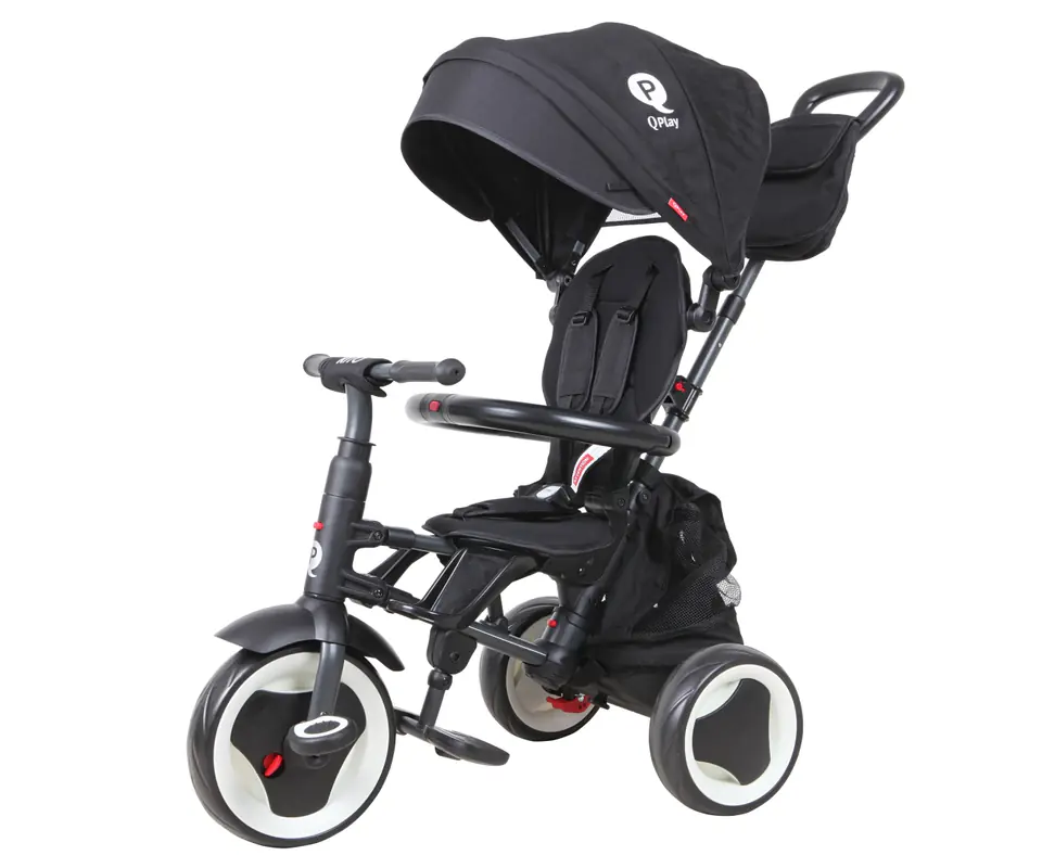 ⁨Qplay Tricycle Rito Plus Black⁩ at Wasserman.eu