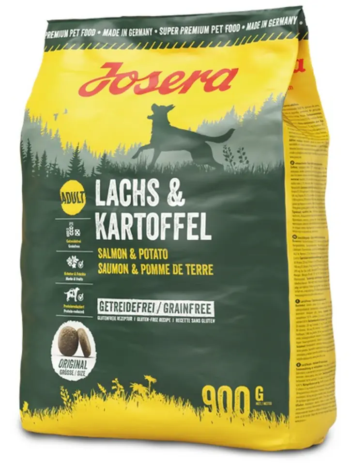 ⁨Josera Adult Lachs & Kartoffel 900g⁩ w sklepie Wasserman.eu