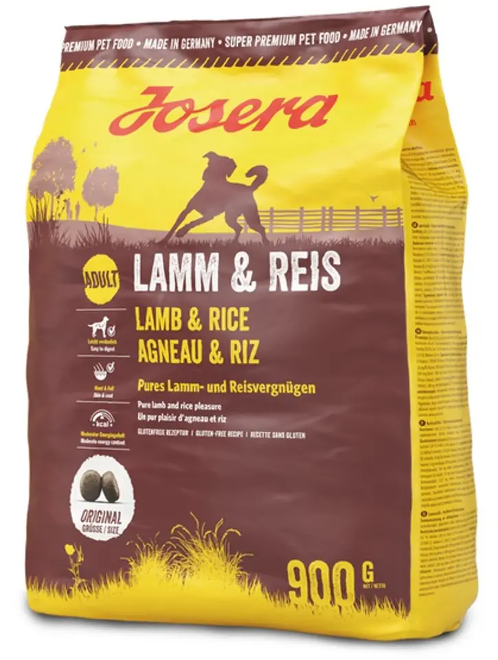 ⁨Josera Adult Lamm & Reis 900g⁩ w sklepie Wasserman.eu