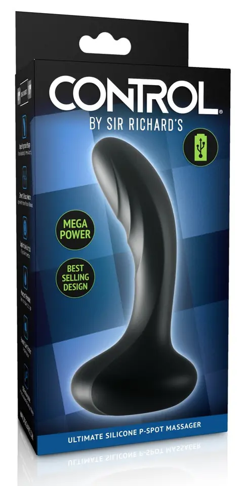 MASAŻER PROSTATY ULTIMATE SILICONE P-SPOT MASSAGER w sklepie Wasserman.eu