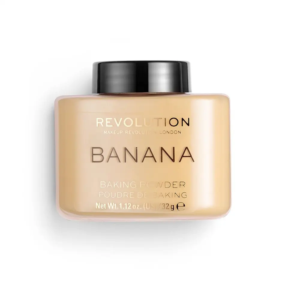 ⁨Makeup Revolution Loose Powder, Loose Baking Powder Banana⁩ at Wasserman.eu