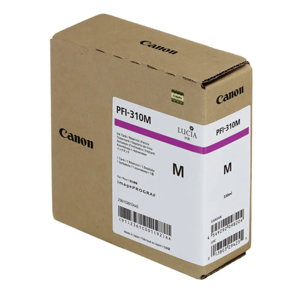 ⁨Canon oryginalny ink / tusz PFI-310 M, 2361C001, magenta, 330ml⁩ w sklepie Wasserman.eu