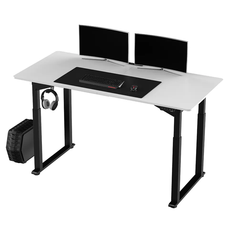 Biurko, elektycznie regulowany, 160x75 cm, 74-116 cm, UPLIFT, z podkładką pod mysz XXL, ULTRADESK w sklepie Wasserman.eu