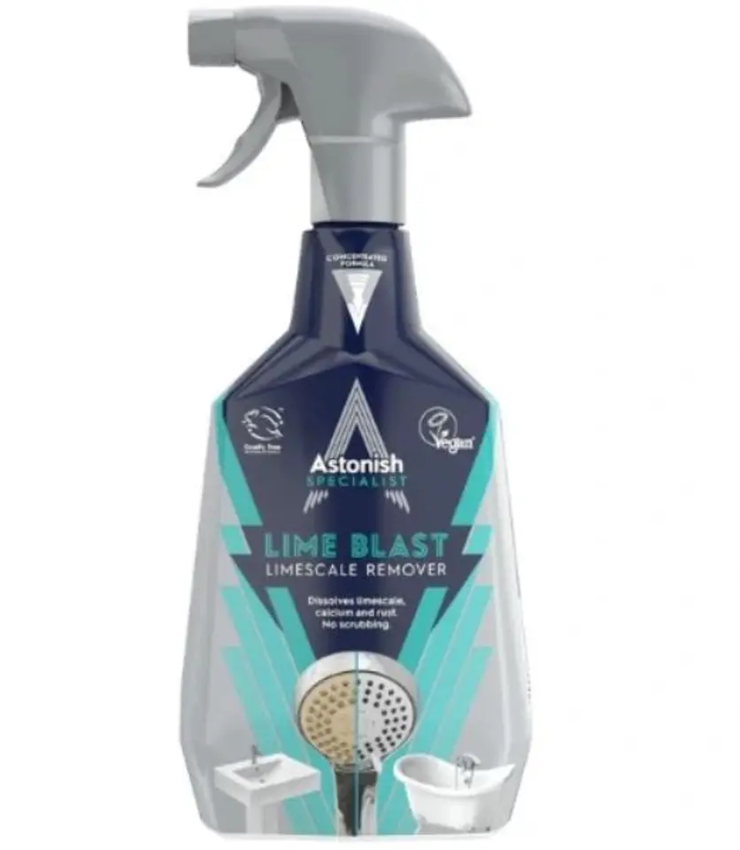 ⁨ASTONISH Odkamieniacz w rozpylaczu 750ml LIMESCALE REMOVER LIME BLAST⁩ w sklepie Wasserman.eu