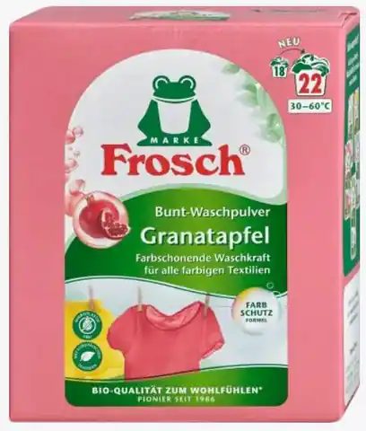 ⁨Frosch Granatapfel Proszek do Prania Kolor 1,45 kg⁩ w sklepie Wasserman.eu