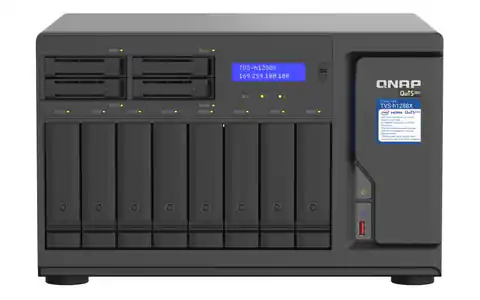 ⁨Qnap- TVS-h1288X-W1250-16G-12bay tower 16GB RAM⁩ w sklepie Wasserman.eu