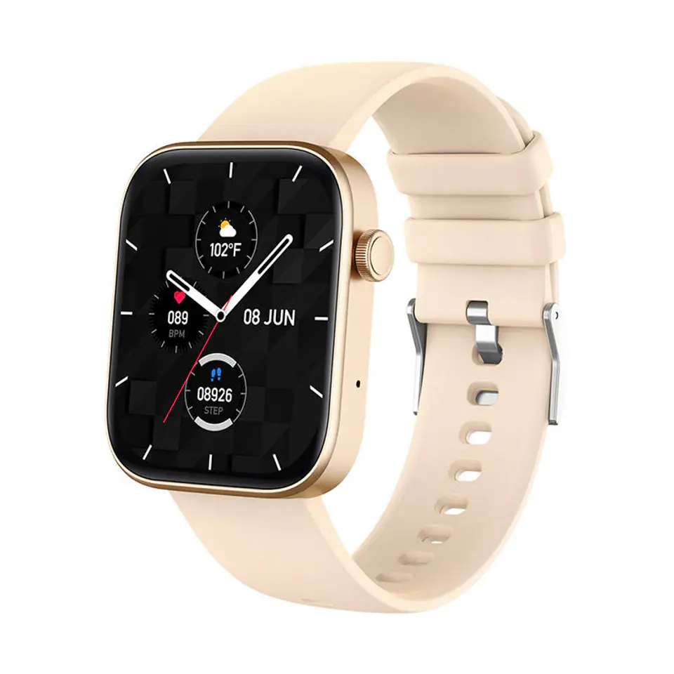 ⁨Smartwatch Colmi P71 (Złoty)⁩ w sklepie Wasserman.eu