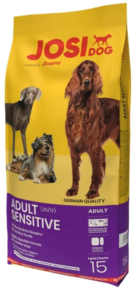 ⁨Josera JosiDog Adult Sensitive 15kg⁩ at Wasserman.eu