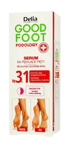 ⁨Delia Cosmetics Good Foot Podology No. 3.1 Serum for cracking heels 60ml⁩ at Wasserman.eu