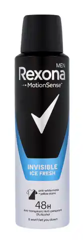 ⁨Rexona Motion Sense Men Deodorant spray Invisible Ice Fresh 150ml⁩ at Wasserman.eu
