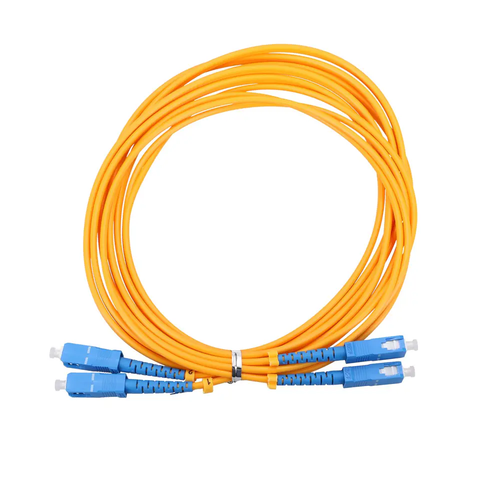 ⁨EXTRALINK PATCHCORD SC/UPC-SC/UPC SM G.652D DUPLEX 3M⁩ w sklepie Wasserman.eu