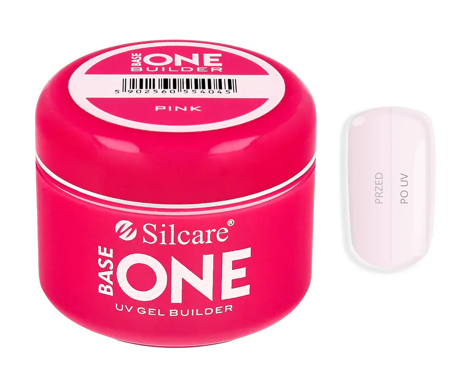 ⁨SILCARE Base One Gel  50g Pink new⁩ w sklepie Wasserman.eu