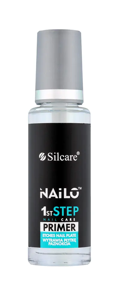 ⁨Silcare Nailo 1st Step Nail Care Primer etching liquid for natural nail plate 9ml⁩ at Wasserman.eu