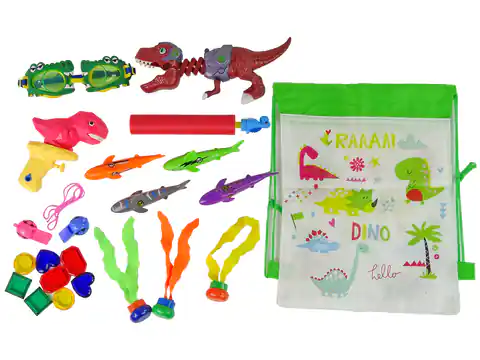 ⁨Zestaw Zabawek Do Nurkowania Dinozaur⁩ w sklepie Wasserman.eu