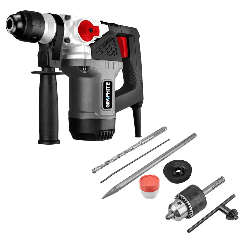 ⁨SDS+ 900W Impact Hammer, Case⁩ at Wasserman.eu