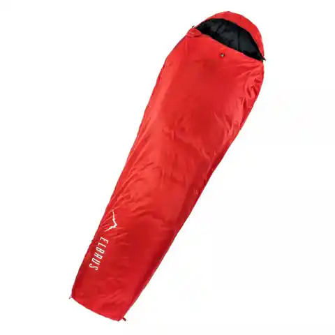 ⁨Śpiwór Elbrus Carrylight II 800 (kolor Czerwony)⁩ w sklepie Wasserman.eu