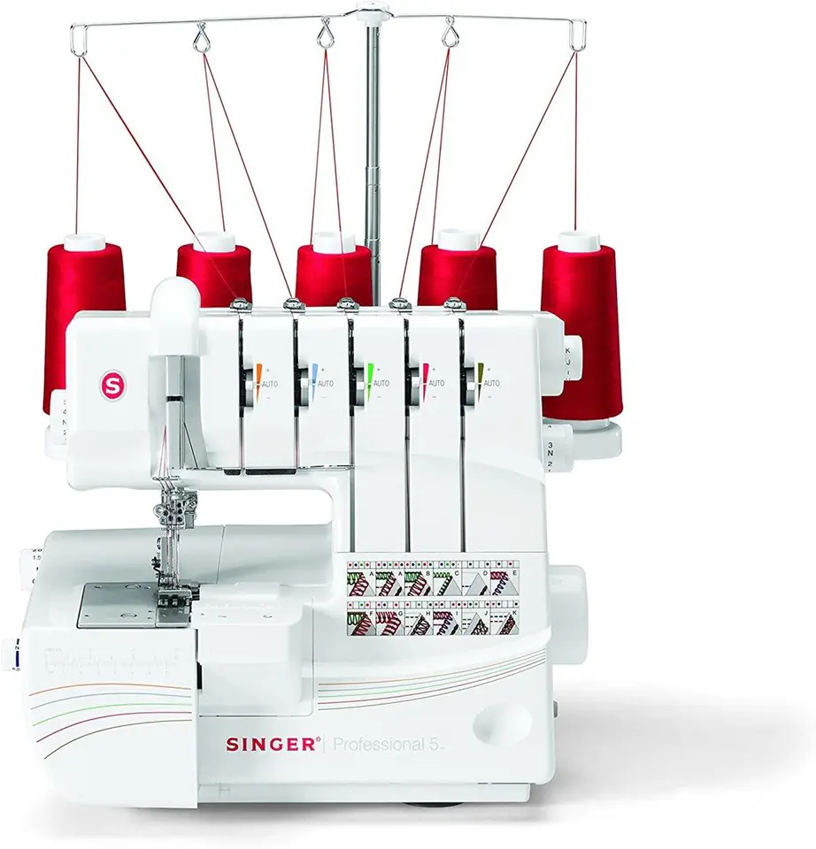 ⁨Overlock Singer 14T968 sewing machine, electric current, white⁩ at Wasserman.eu