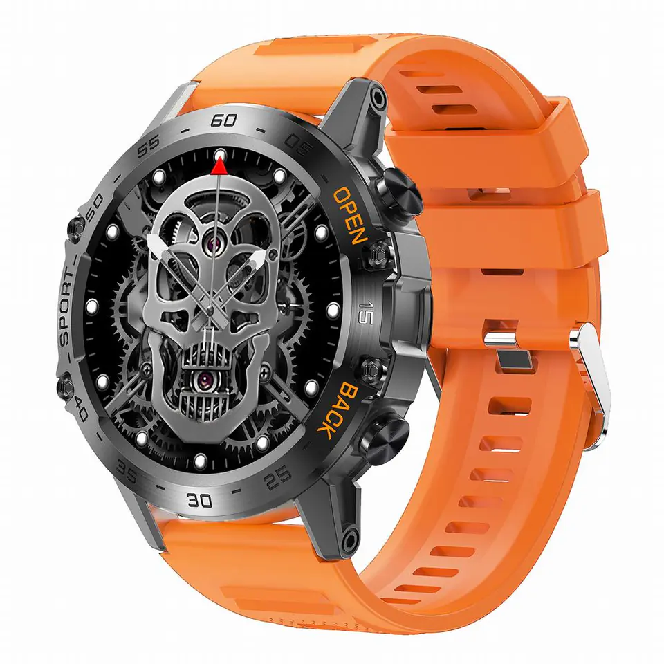 SMARTWATCH MĘSKI Gravity GT9-4 - WYKONYWANIE POŁĄCZEŃ, CIŚNIENIOMIERZ (sg021d) w sklepie Wasserman.eu