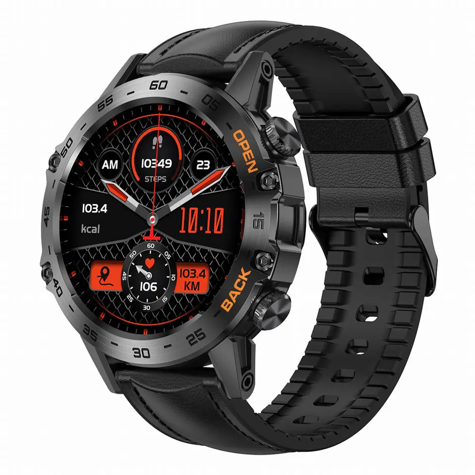 ⁨SMARTWATCH MĘSKI Gravity GT9-5 - WYKONYWANIE POŁĄCZEŃ, CIŚNIENIOMIERZ (sg021e)⁩ w sklepie Wasserman.eu