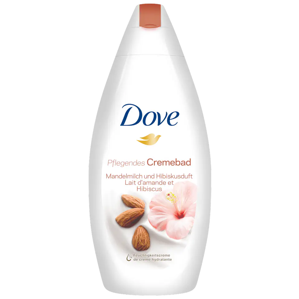 ⁨Dove Migdał i Kwiat Hibiskusa Płyn do Kąpieli  750 ml⁩ w sklepie Wasserman.eu