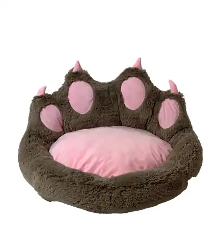 ⁨GO GIFT Dog and cat bed - brown - 75x75 cm⁩ at Wasserman.eu