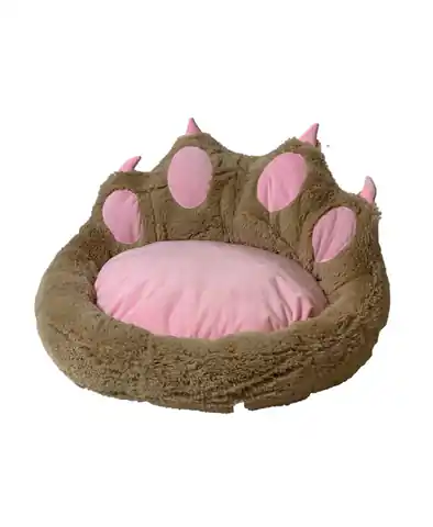 ⁨GO GIFT Dog and cat bed - camel - 75x75 cm⁩ at Wasserman.eu