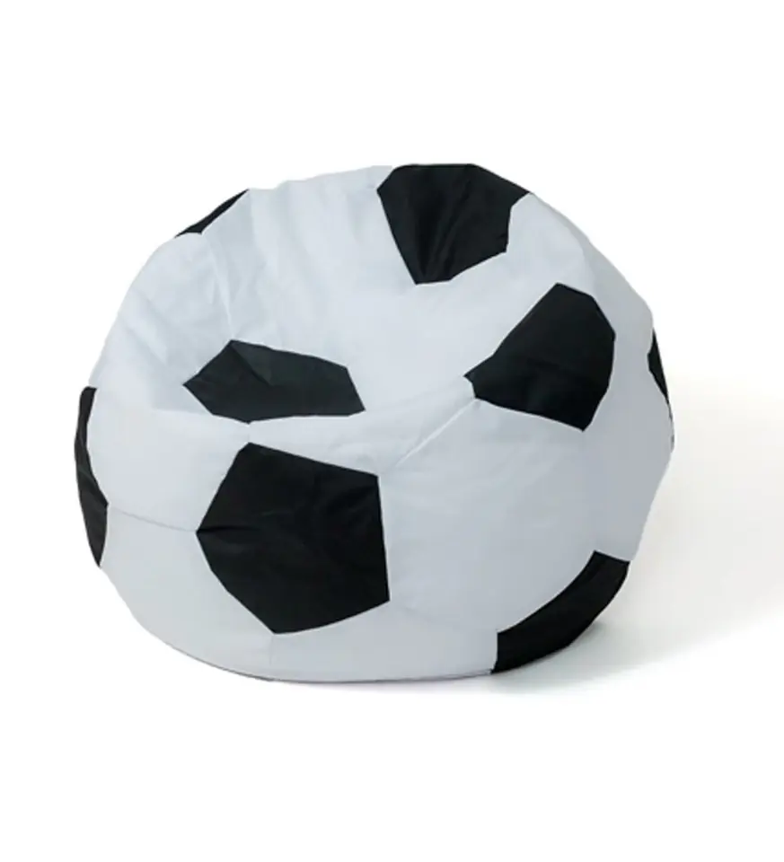 ⁨Sako bag pouffe ball white-black L 80 cm⁩ at Wasserman.eu