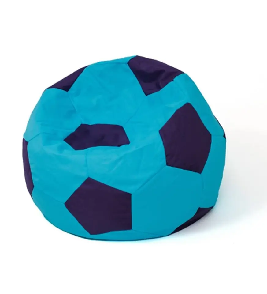 ⁨Soccer Sako bag pouffe green-grey L 80 cm⁩ at Wasserman.eu