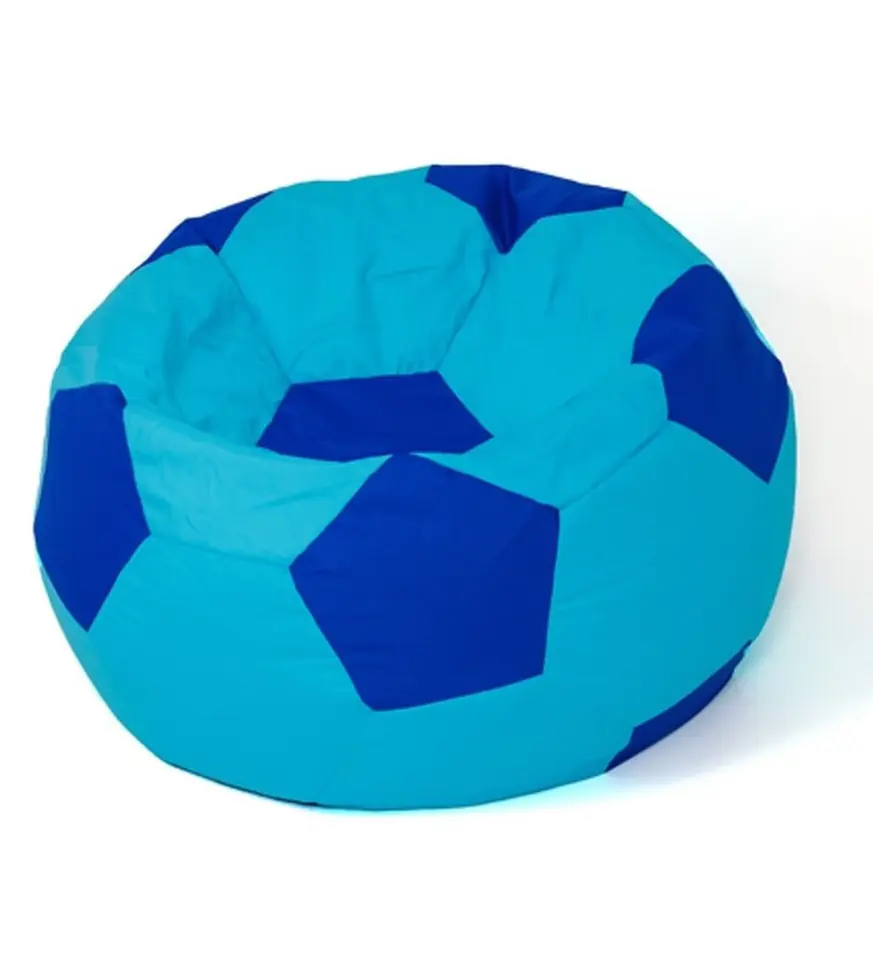 ⁨Sako bag pouffe ball blue- cornflower L 80 cm⁩ at Wasserman.eu