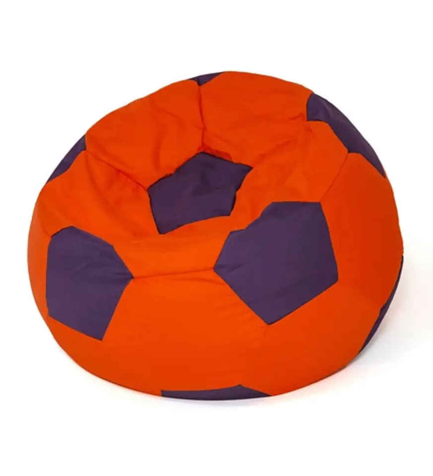 ⁨Soccer Sako bag pouffe red-purple XXL 140 cm⁩ at Wasserman.eu