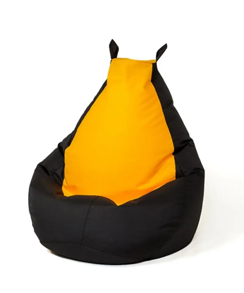 ⁨Sako bag pouffe Batman black-yellow L 105 x 80 cm⁩ at Wasserman.eu