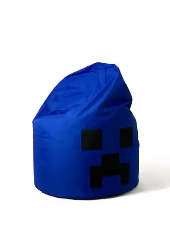 ⁨Sako bag pouffe Minecraft blue XXL 110 x 90 cm⁩ at Wasserman.eu
