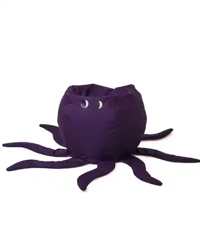 ⁨Octopus Sako bag pouffe purple L 80 x 80 cm⁩ at Wasserman.eu