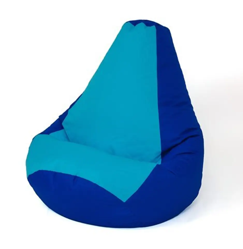 ⁨Sako bag pouffe Pear blue L 105 x 80 cm⁩ at Wasserman.eu