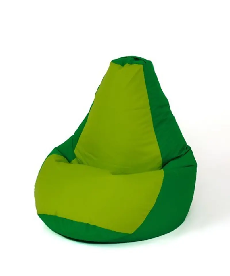 ⁨Sako bag pouffe Pear green-light green L 105 x 80 cm⁩ at Wasserman.eu