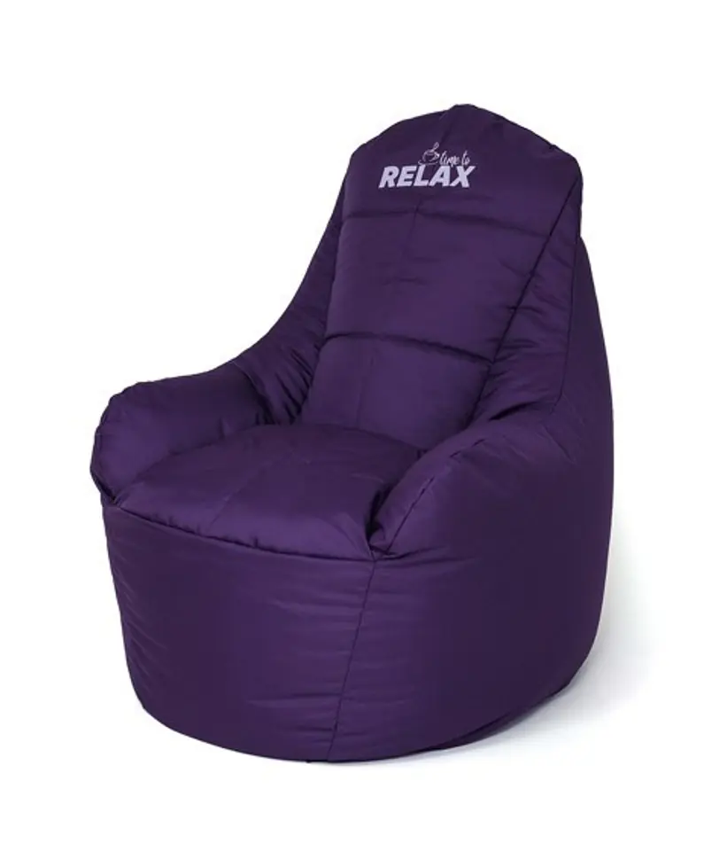 ⁨Sako Boss purple bag pouffe XXL 140 x 90 cm⁩ at Wasserman.eu
