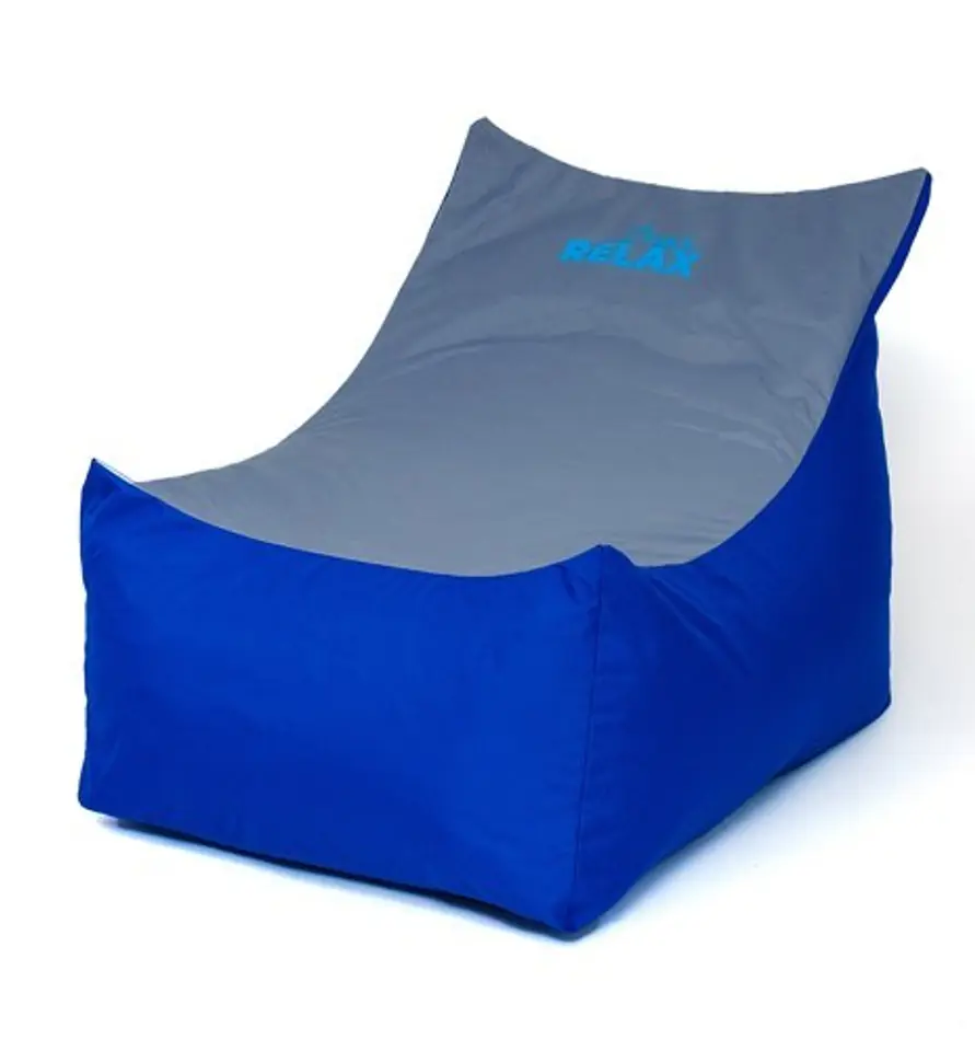 Sako bag pouffe Tron blue-grey XXL 140 x 90 cm at Wasserman.eu