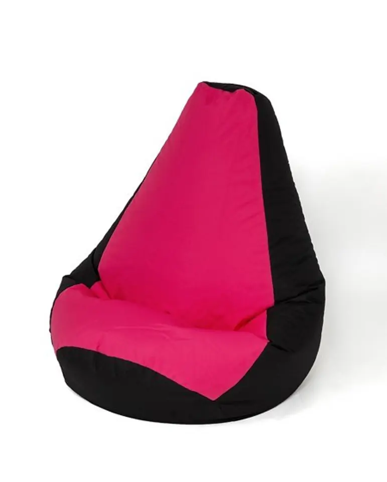 ⁨Sako bag pouffe Pear black-pink L 105 x 80 cm⁩ at Wasserman.eu