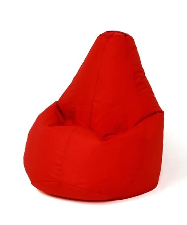 ⁨Sako bag pouffe Pear red L 105 x 80 cm⁩ at Wasserman.eu