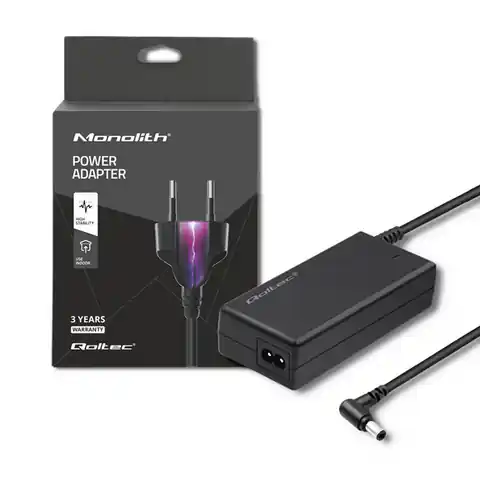 ⁨Qoltec AC adapter 35W | 12V | 2.9A | 5.5*2.5 | + power cable (0NC)⁩ at Wasserman.eu