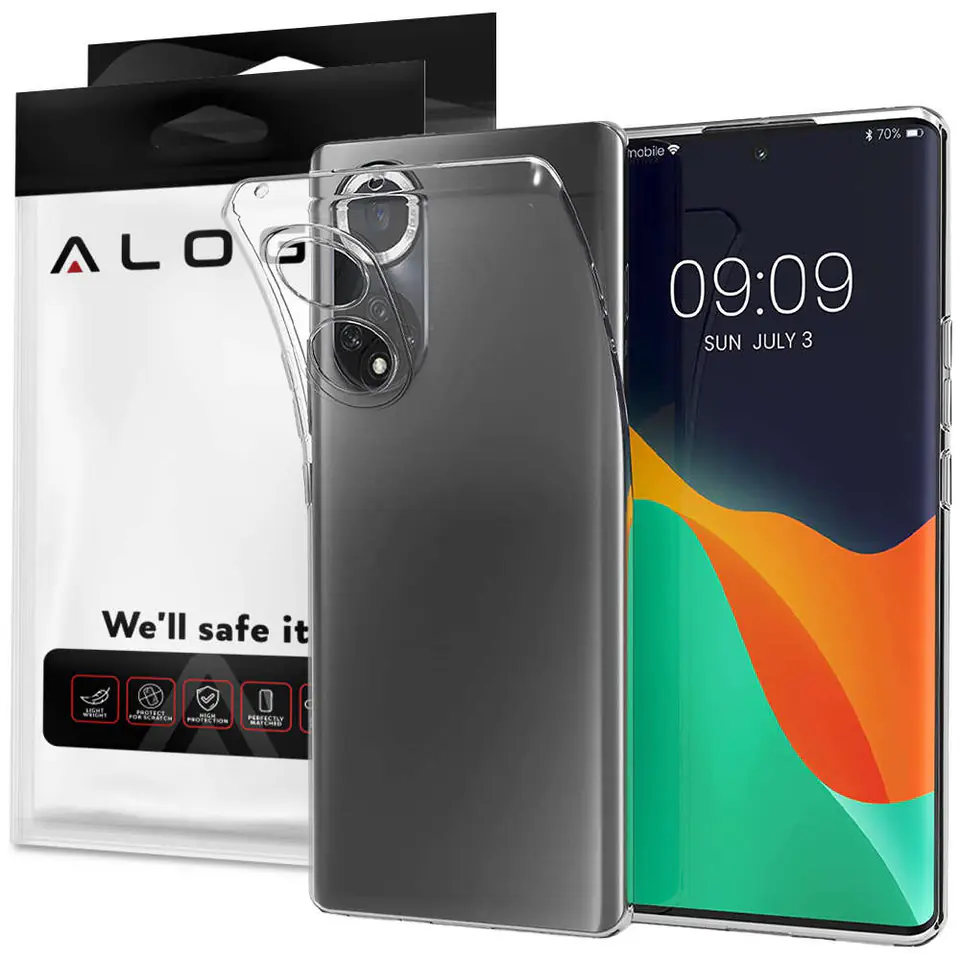 ⁨Etui silikonowe obudowa Ultra Slim do HUAWEI P30 Lite przezroczyste⁩ w sklepie Wasserman.eu