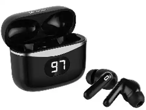 ⁨Słuchawki TRACER T5 TWS BT BLACK⁩ w sklepie Wasserman.eu