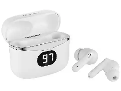 ⁨Słuchawki TRACER T5 TWS BT WHITE⁩ w sklepie Wasserman.eu