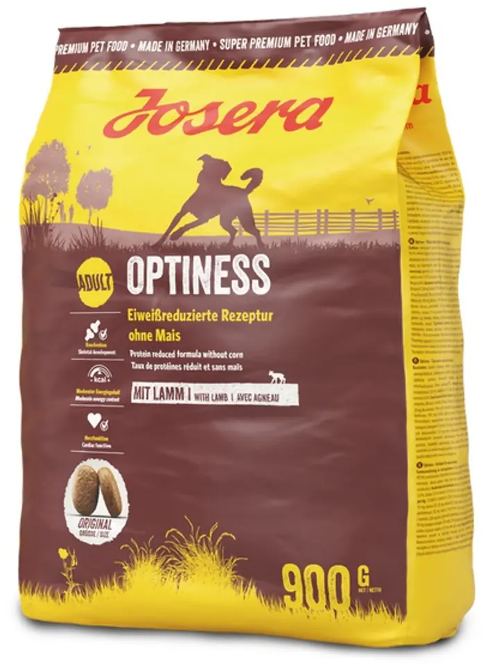 ⁨Josera Optiness 900 g Adult Lamb⁩ at Wasserman.eu