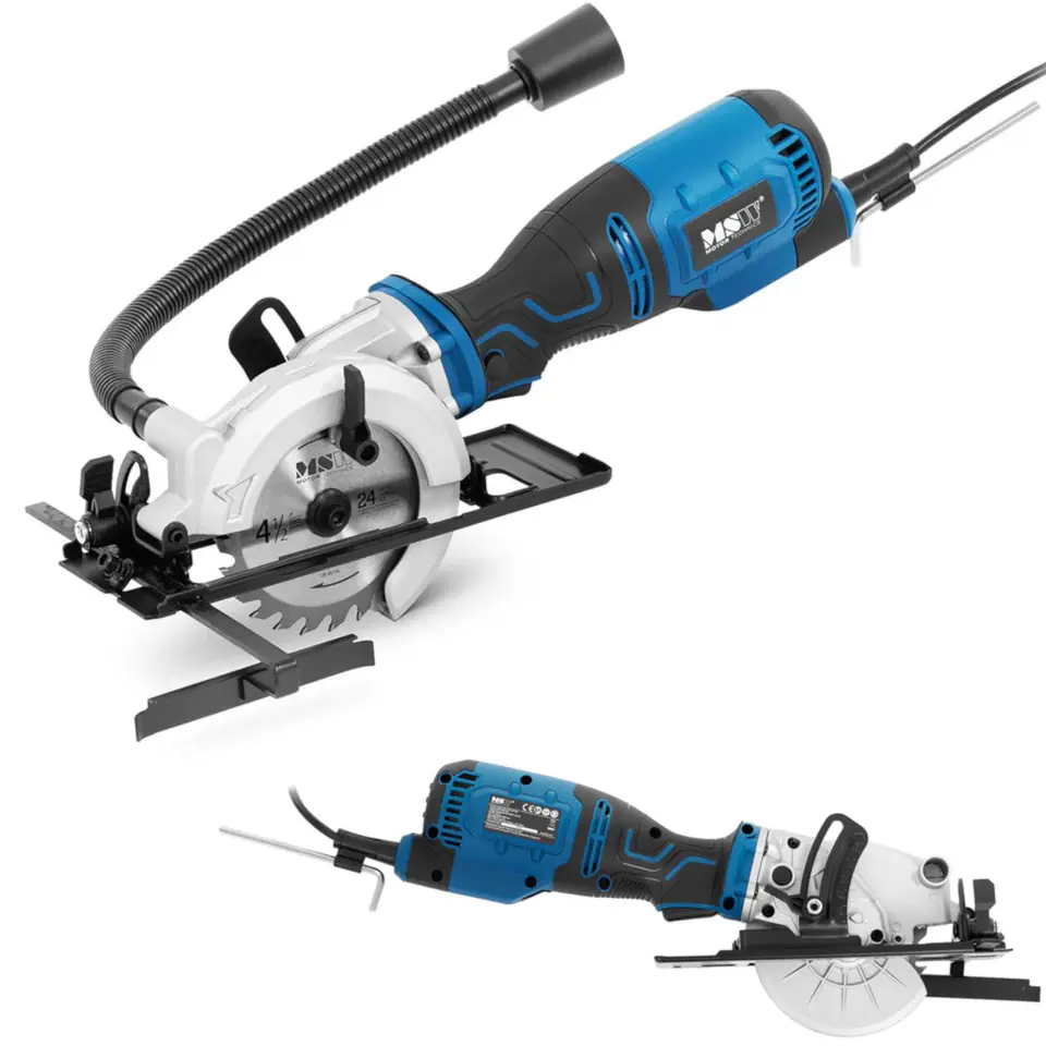 Mini pilarka tarczowa ręczna śr. 115 mm 705 W 0-45 stopni w sklepie Wasserman.eu