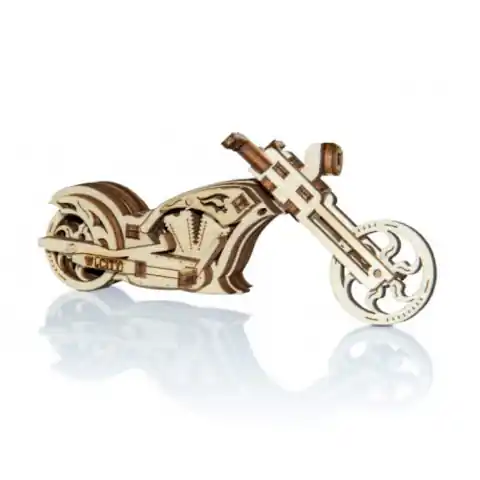 ⁨Drewniane puzzle mechaniczne 3d wooden.city - mini chopper⁩ w sklepie Wasserman.eu